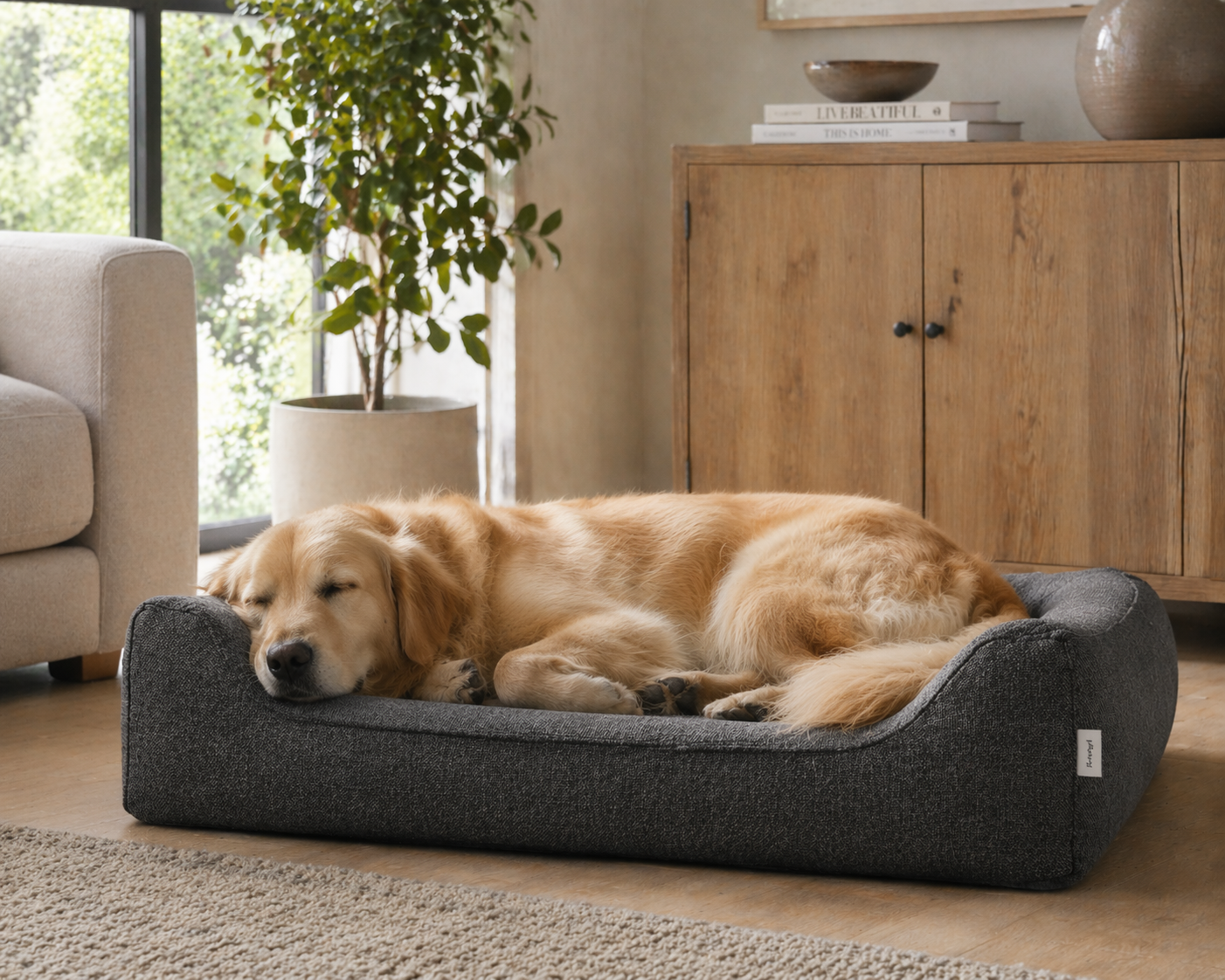 Pawvelle Deep Sleep Dog Bed